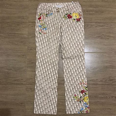 dior monogram pants